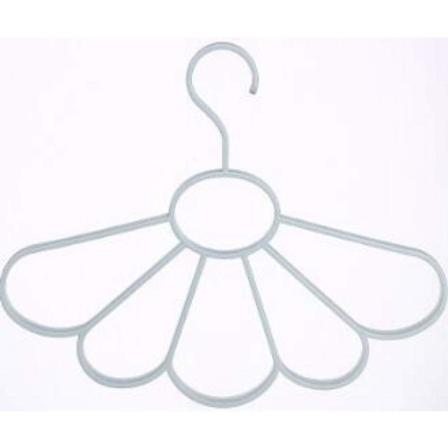 1 st Scarfhängare Organizer, Blombladsformad Scarfhållare med 5 Blomblad