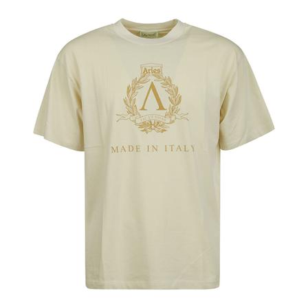 Aries T-Shirts beige, Herr, Herr, Storlek: M