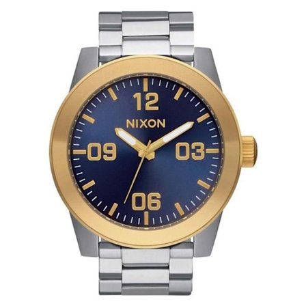 Ure - Nixon - Corporal Ss - Rustfrit stål - Lysende urskive - Vandafvisende 10 ATM
