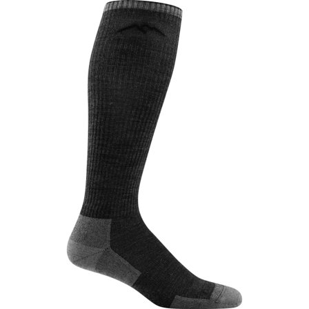 Darn Tough Men's Westerner Over-the-Calf Light Cushion Work Sock Men everyday socks Grey M