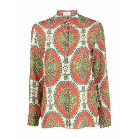 Etro Shirts Rød, Dame Skjorter
