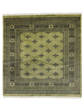 195X199 Dywan Orientalny Bucharski 2Ply Kwadratowy (Wełna, Pakistan )