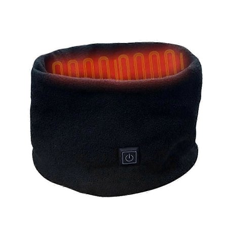 Electric Heating Scarf for Winter, USB Rechargeable Neck Scarf with 3-Speed Adjustment, Fleece Scarf 2025