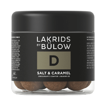 Lakrids by Bülow Lakrits Small D – Salt & Caramel Skafferi torrvaror Unisex 125G