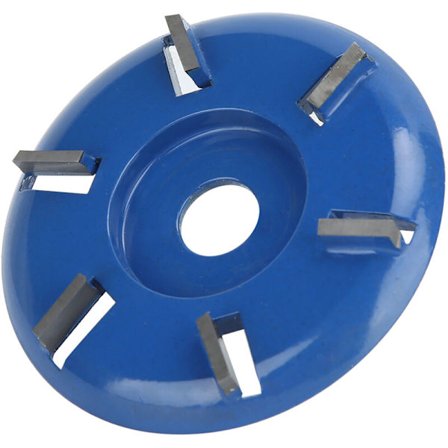 Puunveistoterä, Kulmahiomakoneen Terät Hiomakivet ja Levyt Teräs 6 Hampainen Tehokas Jyrsintätyökalu Kulmahiomakoneen Puuntyöstötarvikkeet (Tasainen 