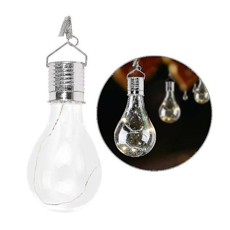 HK 5x udendørs solcellelamper varm hvid have dekoration-AD4-