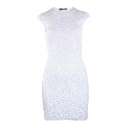 Alexander McQueen Pre-owned, Bodycon Dress Wit, Dames, Maat:M