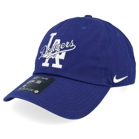 Nike MLB - MLB Blå unconstructed Caps - Los Angeles Dodgers Statement Club Blue Dad Cap - Nike @ Hatstore