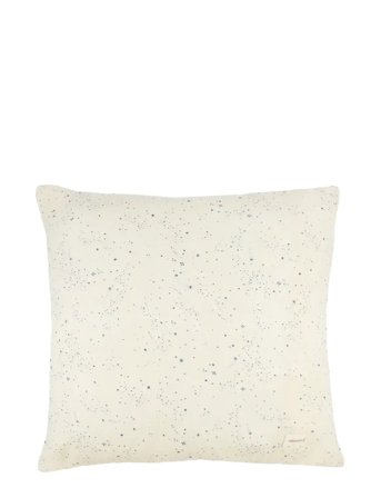 NOBODINOZ Pillow Case In Washed Double Muslin 60 X 60 Cm Wabi-Sabi - Cream - ONE SIZE