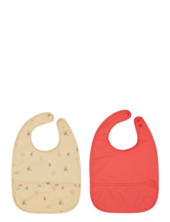 Dino Bib - Pack Of 2 Patterned OYOY MINI
