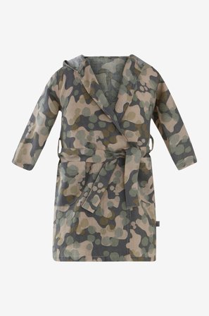 Jotex - Mini Badekåpe 122/128 Cl Mørk grønn - CARA - Kjøp Badekåper & babycaper hos Jotex