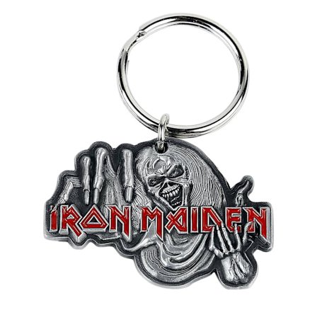 Iron Maiden Number Of The Beast Nyckelring One Size Silver/Red
