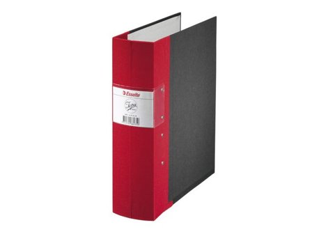 Jopa Gaffelpärm special A4 80mm röd - Lyreco - Kontorsmaterial - Pärmar och register - Träryggspärmar - A4