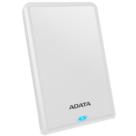 ADATA External HDD Adata HV620 ,2TB ,White ,SuperSpeed USB 3.1