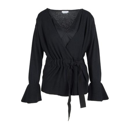 Ballantyne Cardigan Sort, Dame Cardigans