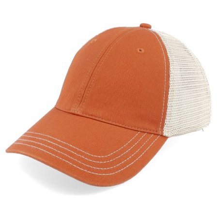 Richardson - Brun trucker Keps - 111 Split Texas Orange/Khaki Trucker @ Hatstore