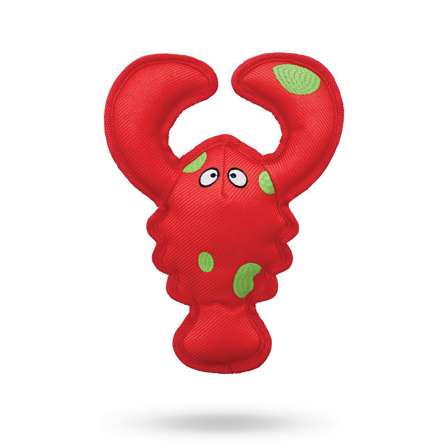 KONG - Kong Belly Flops Lobster - Flytande hundleksak - Hundflytväst, hundpool, flytande hundleksaker