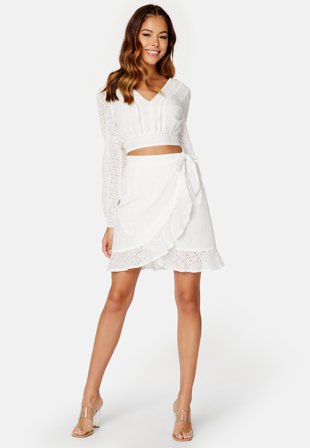 Bubbleroom Occasion Gloria Set White Vaatteet
