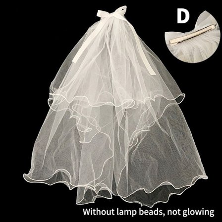 Led bröllopshårtillbehör Lyser upp bröllop med anknäbb C