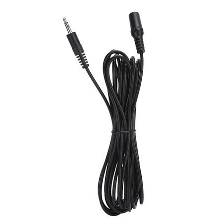 3,5 mm plugg lydkabel 5 m hann til hunn lydhjelpekabel for øretelefoner hodetelefoner