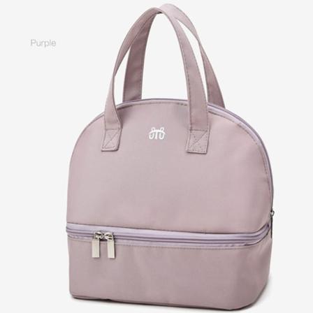 Mode bärbar bröstmjölk fräsch väska, vattentät Purple