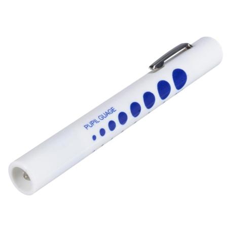 Timesco Engångspennlampa med Pupillmätare, 6-pack