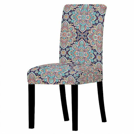 Stolebetræk Sæt af 4, Aftageligt Stolebetræk Sæde Stole Spisestuestolebetræk