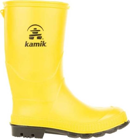 Kamik Kids' Stomp Children wellington boots Yellow 25