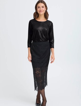 Fransa Frfranny Tee 2 - Black - M