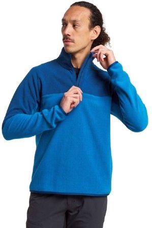 Tenson M's Himalaya Halfzip Fleece Blue Sapphire - Tenson