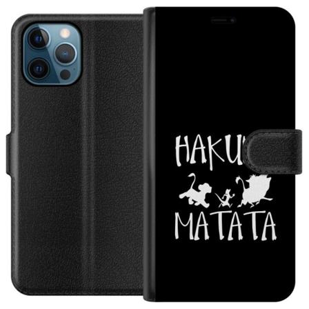 Apple iPhone 12 Pro Lompakkokotelo Hakuna Matata