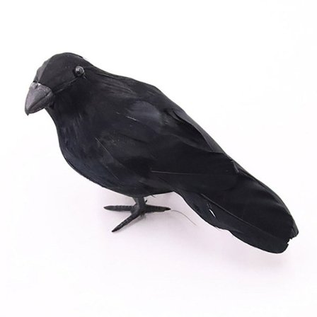 Konstgjorda Kråkor Fjädrad Korp HÖGER SE HÖGER SE