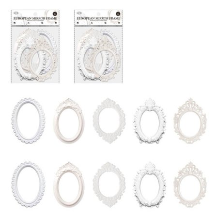 Ihålig präglad fotoram DIY Craft Cardstock-papper 1 1