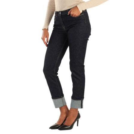 Fabiana Filippi Cropped Jeans Blå, Dame