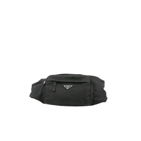 Prada Vintage, Pre-Owned Crossbody Bag Zwart, unisex, Maat:ONE Size