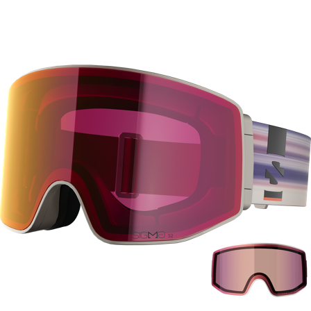 Salomon - Lyžařské brýle Lyžařské brýle Sentry Prime Sigma +1lens - Rainy Day