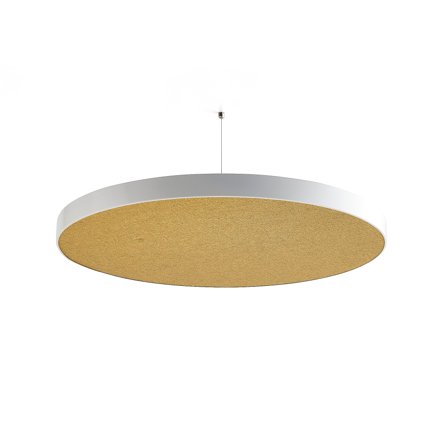 Akustikpaneel GRACE, Kreis, Ø780x52 mm, Deckenabhängung, beige