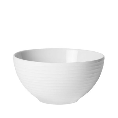 Design House Stockholm Stor skål Rand Blond 60 cl Skålar Vit ONESIZE