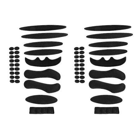 2-pack Universal Cykel Ersättnings Svampkuddar Set Hjälmkuddar Kit Kompatibelt med Cykel Motorcykel