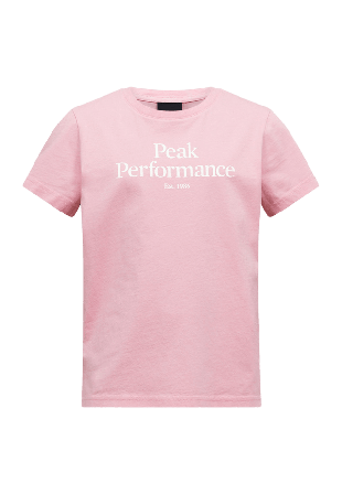 Peak Performance Jr Original Tee T-shirts & toppar Unisex Rosa 150