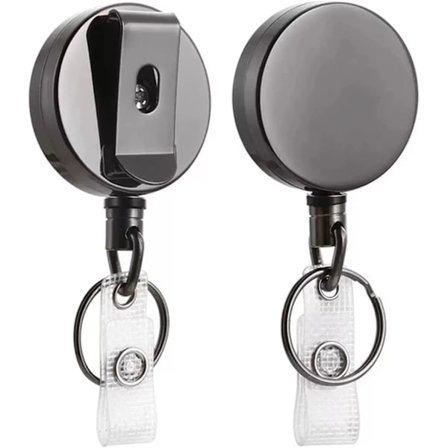 Utdragbar Nyckelring med Karabinkrok Porte Clef Expandable