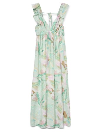 Vero Moda Maternity | Vmmjosie Sl Ankle Frill Dress Wvn Ga | L