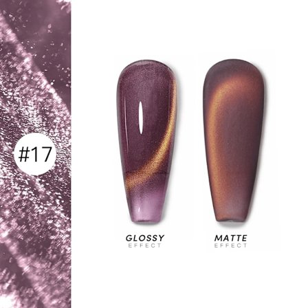 AS 15ml Magnetisk Katt Gel Nagellack Cat Eye Glitter Effekt Semi Permanent 36 Färger Soak Off UV Gel Lack Manikyr Nagelkonst