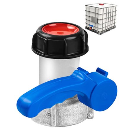 IBC-sovitin 75 mm muoviselle säiliöventtiilille 1000 litran läppäventtiili - 75 mm