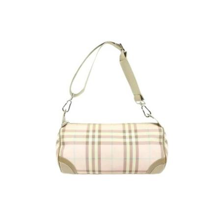 Burberry Vintage, Pre-owned Canvas shoulder-bags Roze, Dames, Maat:ONE Size