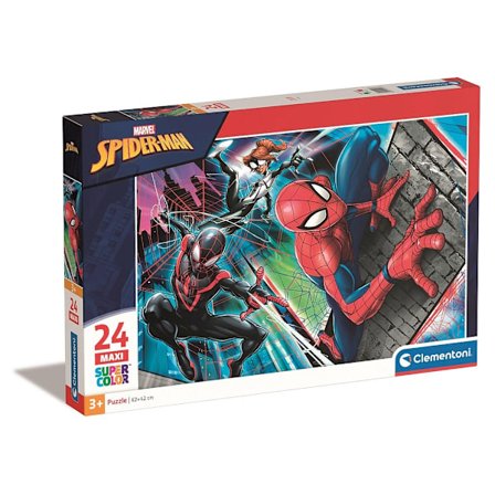 Spider-Man Trio i Aktion – 24-delars maxi pussel