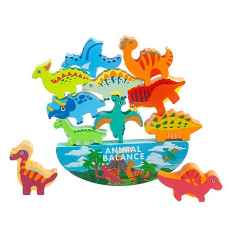 2022 NY Dinosaur Balance Stacking Educational Toy, der udvikler børns kognitive evner