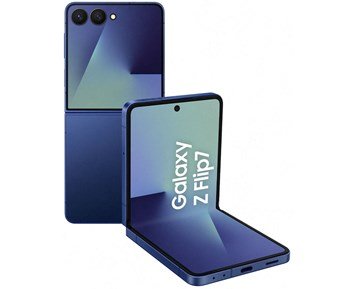 Samsung-Galaxy Z Flip7 512GB Blue Shadow-Galaxy Z Flip7 − ultrakompakt med større skjermer-Phones-Samsung mobiltelefon