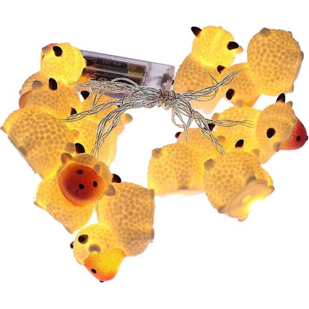 Får Formet Lyskæde Batteridrevet Led Ferie Får Lyskæde