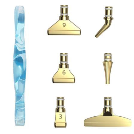 7 Stk Harts Diamantmålning Penna Legering Ersättning Diamond Painting